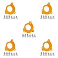 thumbnail image 1 of Maoww Bike Adapter Plate Chain Guide Aluminum Alloy Conversion Replacement Parts Biking Portable Repairing Accessory Gold 5Set, 1 of 6
