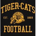 thumbnail image 2 of CFL Hamilton Tiger Cats Tiger-Cats Chandail à Capuchon de Football Noir Très Grand, 2 of 4