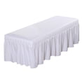thumbnail image 2 of yuksok Soft Skin-friendly Beauty Bed Cover Massage Table Sheet Bed Skirt w/Hole 4 Sizes as described, 2 of 9