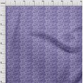 thumbnail image 4 of oneOone Popeline de Coton Tissu Violet Bleuté Jacobée Robe Florale Tissu Tissu Imprimé par la Cour 42 Pouces de Large, 4 of 4