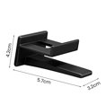 thumbnail image 4 of 12PCS Self-adhesive Storage Rack Holder Sturdy Sticky Wall-mounted Hooks for Bathroom Kitchen Organizer(Black), 4 of 4
