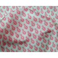 thumbnail image 4 of oneOone Silk Tabby Fabric Floral Block Fabric Prints By Yard 42 Inch Wide, 4 of 4
