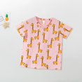 thumbnail image 4 of Cathalem T-Shirts à Manches Courtes pour Filles Ensemble à Manches Courtes Haut Graphique T-Shirts Rapides pour Enfants Filles Tenues de Concert, Rouge TG, 4 of 5