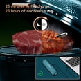 thumbnail image 4 of INKBIRD Wireless Food Thermometer - 91m Range, Fast - Charge Probe, 2 - Sensor Accuracy,Blue, 4 of 9