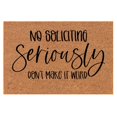 thumbnail image 1 of Deals of The Day "Seriously" Front Door Mat Indoor Entrance Non Slip Washable Rubber Door Rug Natural Door Mat - Easy to Clean for Outdoor Home Kitchen Decoration Summer Decor 16x24IN, 1 of 7