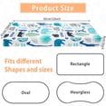 thumbnail image 2 of 2PCS Changing Pad Cover for Baby Breathable and Comfortable Changing Table Sheet with Green Elephant/White Bear Patterns Bassinet Sheets Durable Baby Mattress Cover for Boys Girls, 2 of 7