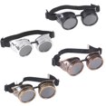 thumbnail image 3 of Heavy Metal Steampunk Gothic Style Goggles Welder Glasses Welding Labor Protective Goggles, 3 of 6