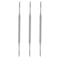 thumbnail image 1 of EeaseCA 3pcs Double Ended Pedicure Blacks File Satin Ingrown Toe Nail Lifter Onychomycosis Paronychia Nail Cleaning Instrument(Silver), 1 of 9