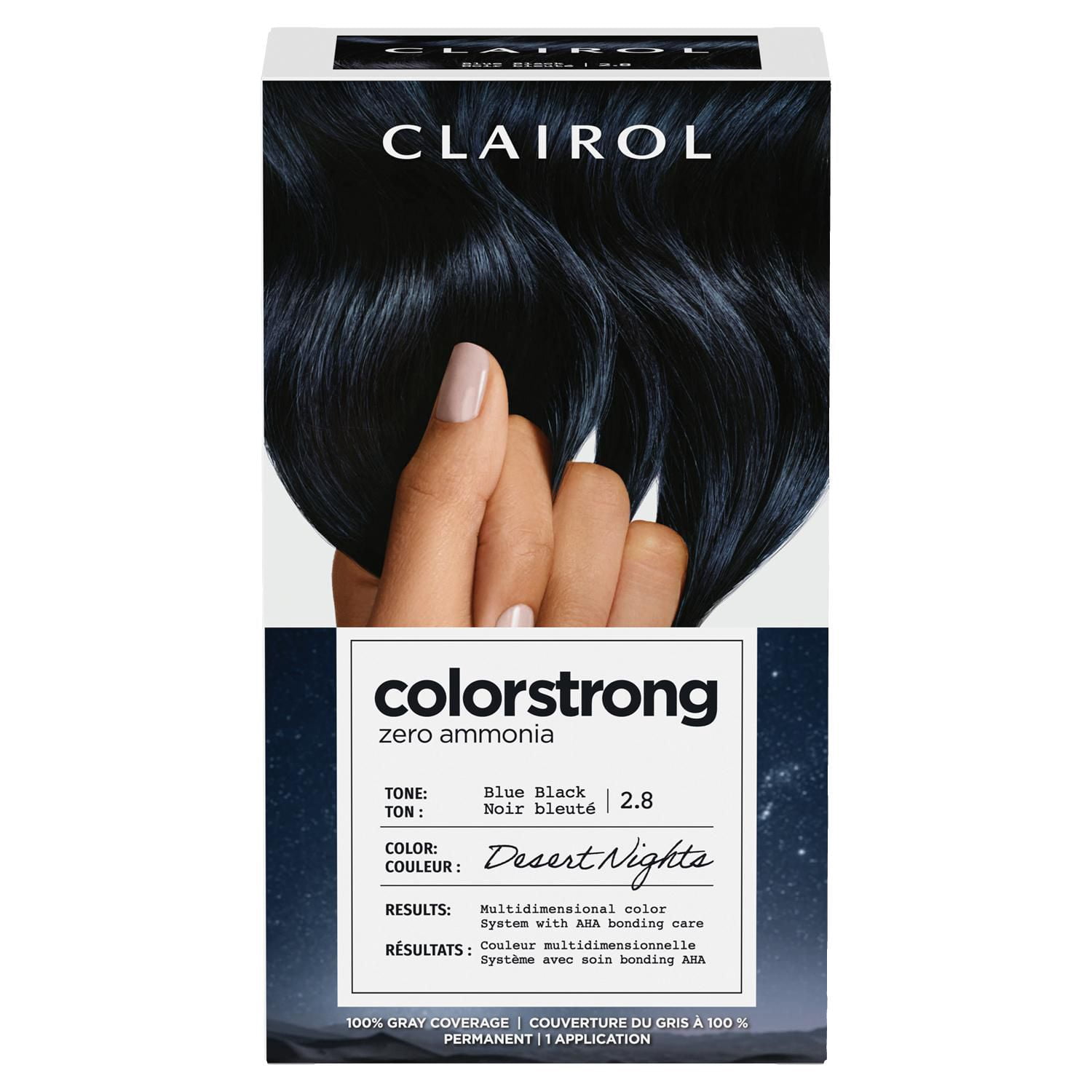 ColorStrong Coloration permanente, système bonding avec AHA à chaque étape offre une couleur multidimensionnelle et renforce la structure interne de vos cheveux
