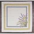 thumbnail image 2 of Vargottam Collection de Luxe Linge de Table Décor Serviette en Coton Tissu Imprimé Serviettes Réutilisables Ensemble de 4, 20 X 20 - Lavande, 2 of 6