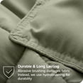 thumbnail image 4 of Bare Home Goose Down Alternative Comforter Set - 3 Piece Set - All Seasons - Oversized Queen, Sage, 4 of 7