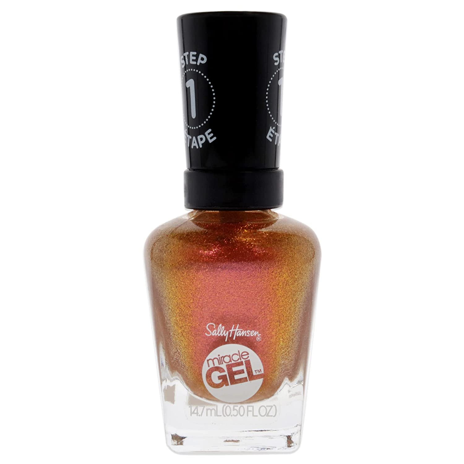 Sally Hansen Miracle Gel Vernis à Ongles, Shade Sundown Socialite #382