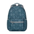 thumbnail image 1 of Cosmic Galaxy Students Backpack Sci-fi Lovers Outer Space Nebula Celestial Design, Durable and Adjustable Strap School Bag, 1 of 6