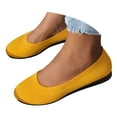 thumbnail image 1 of Dakaela Ballerines Chaussures Plates Femmes Habillées Bout Rond à Enfiler Ballerine Marche Mocassins à Petit Talon Compensé, 1 of 9