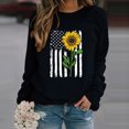 thumbnail image 4 of Blouse à Manches Longues pour Femmes Hiver Hauts Décontractés à Manches Longues pour Femmes Chandail en Molleton Imprimé Blouse Tee Chandail Long pour Femmes Hauts Décontractés à Manches Longues pour Femmes, 4 of 5