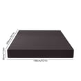 thumbnail image 3 of Danhjin Polyester Fitted Sheet Double Bed Fitted Sheet Piece Non Slip Fixed Bed Cover All Inclusive Mattress Protection Bed Cover Soft Fiber Suitable for Sleeping Naked, 3 of 6
