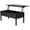 Black, variant on HOMCOM 39" Modern Lift Top Coffee Table with Hidden Storage Compartment