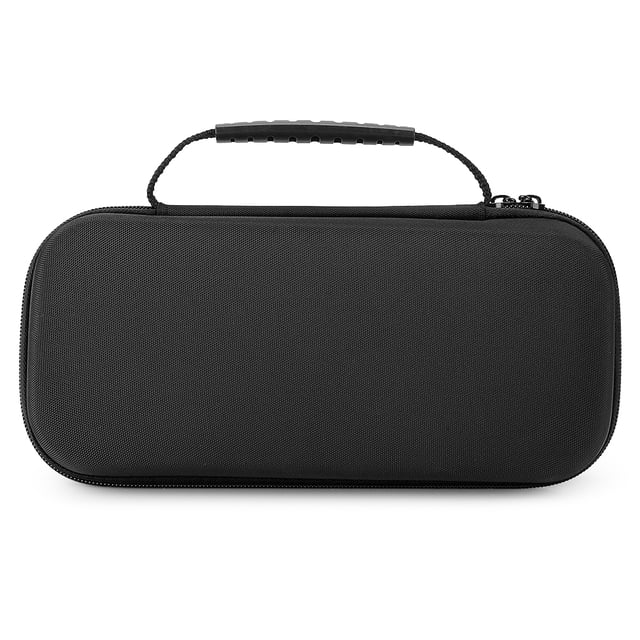 DEWIN Sac de Rangement Portable Étui de Transport EVA Sac Rigide Protecteur pour Console de Jeu Nintendo Switch Fermeture Éclair Noire