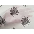 thumbnail image 4 of oneOone Cotton Poplin Fabric Leaves Block Printed Fabric 1 Yard 56 Inch Wide, 4 of 4