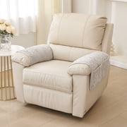 Sofa Armrest Cushion With Storage Pocket Sofa Cover Practical Accessories Available In White Gray And Orange
