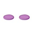 thumbnail image 4 of QualitChoice Coussin de Siège Portable de Remplacement Rond Relaxant Respirant Doux pour Maison Bureau Fauteuil Canapé Tapis Accessoires Violet 2 Pcs, 4 of 6