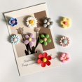 thumbnail image 3 of 10pcs, Fridge Magnets, Mixed Color Fridge Magnets, Kawaii Flower Refrigerator Magnets, Whiteboard Magnets Sticker, Decorative Refrigerator Magnets, Cute Office Kitchen Magnets, Kitchen Utensils, Apart, 3 of 5