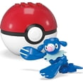 thumbnail image 2 of MEGA Pokémon Poplio Building Toy Kit, Poseable Action Figure (24 Pieces) for Kids, 2 of 5