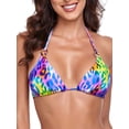 thumbnail image 3 of RELLECIGA Women's Triangle Bikini Top Swimsuit Swimwear, 3 of 7