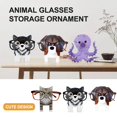 thumbnail image 2 of Wooden Animal Glasses Holder Cute Cartoon Design Fine Workmanship Eyeglass Storage Rack Decorative Ornament, 2 of 10