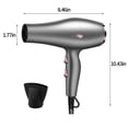 thumbnail image 3 of Leutsin Hair Dryer With Diffuser,Lightweight Travel Hair Dryers For Women For Normal And Curly Hair,Intelligent 3 Heat Setting Fast Drying Hair Dryers Quiet, 3 of 8