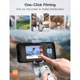 thumbnail image 4 of hohem iSteady XE 2023 3-Axis Smartphone Gimbal Stabilizer with iSteady 7.0, Ultra-Light Foldable Design, 30% Enhanced Motor for 0.62 lbs Payload, One-Key Inception Mode, Face/Object Tracking, 8H, 4 of 6