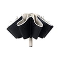 thumbnail image 2 of Travel Umbrella Compact Windproof Fully Automatic Reverse Folding 41 in Diameter with Reflective Stripe and 10 Fiberglass Ribs, 2 of 8