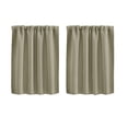 thumbnail image 2 of PRETXORVE Solid Color Curtains Living Room Bedroom Kitchen Partition Curtains Home Curtains, 2 of 3