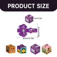 thumbnail image 3 of Oleegame 1PC Produce Storage 4 Halloween Birthday Gift Box Halloween Trick Or Boxes Pumpkin Box Halloween Birthday Paper Box Halloween Cardboard Box Green, 3 of 9