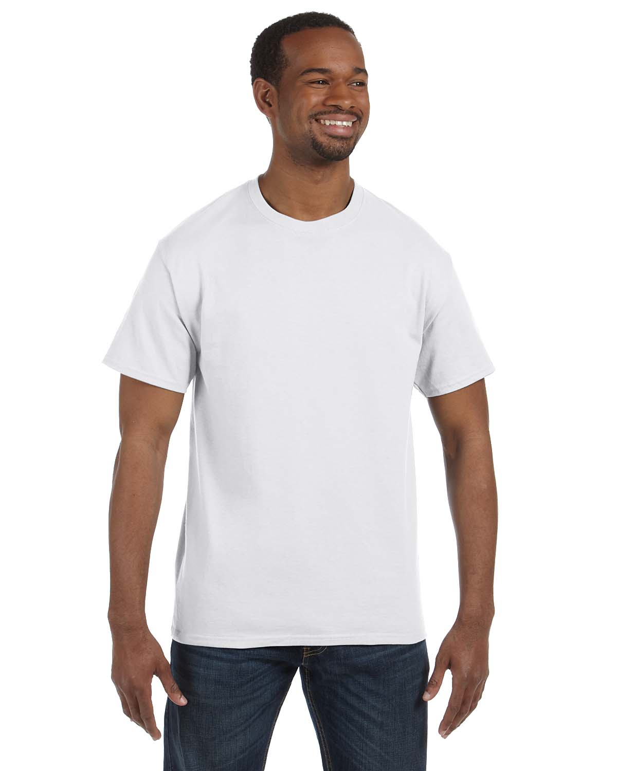Hanes T-Shirt à Manches Courtes Sans Étiquette, Style 5250