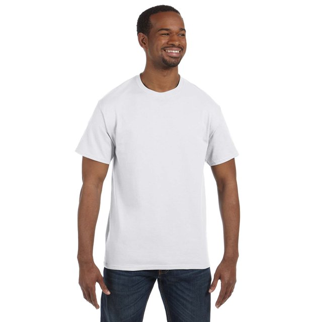 Hanes T-Shirt à Manches Courtes Sans Étiquette, Style 5250