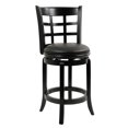 thumbnail image 1 of Tabouret de Comptoir Kyoto 24 Pouces - Noir, 1 of 5