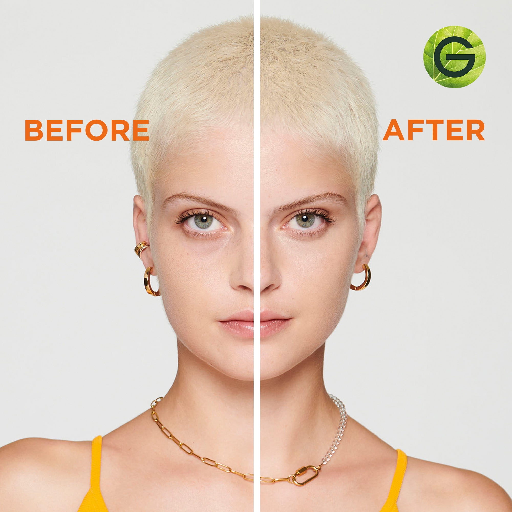 Garnier SkinActive Crème pour les yeux éclaircissante à la vitamine C, 15 ml