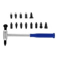 thumbnail image 2 of jinwen Car Dent Repair Leveling Hammer Professional Effective Dent Removal Hammer 16 PCS, 2 of 9