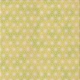 thumbnail image 1 of Ahgly Company Machine Washable Indoor Square Transitional GoldenRod Gold Area Rugs, 4' Square, 1 of 7