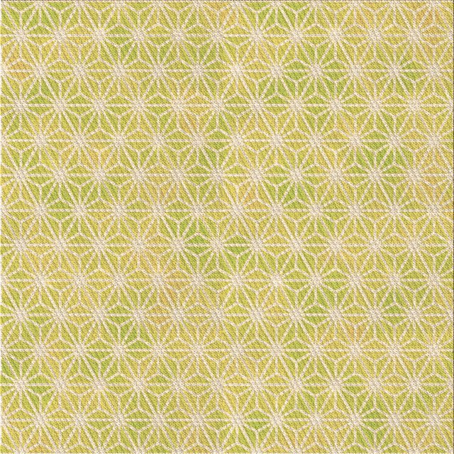 Ahgly Company Machine Washable Indoor Square Transitional GoldenRod Gold Area Rugs, 4' Square