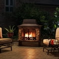thumbnail image 3 of Sunjoy Doris Wood Burning Fireplace, 3 of 13