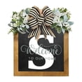 thumbnail image 1 of Matoen Last Name Year Round Front Door Wreath Decorative Hanging Plaques In Front Of The Door, 1 of 1