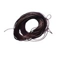 thumbnail image 1 of veasfak 10 M 1mm ed Cord String Thread for Bracelet Necklace DIY Jewelry Making Craft Deep coffee, 1 of 7