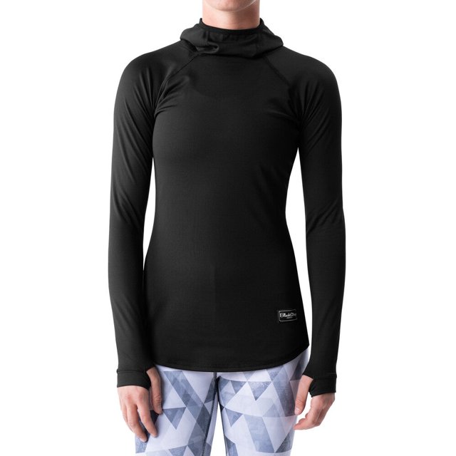 BLACKSTRAP Women's Therma Hooded Baselayer Top Lemming Yellow, S