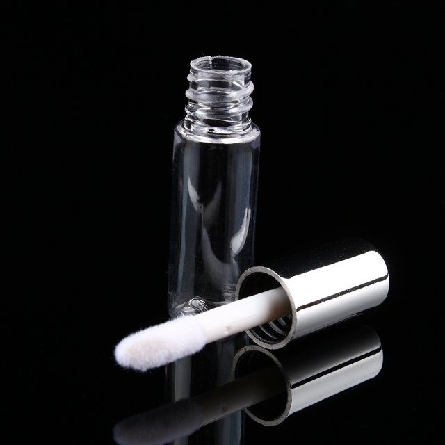 45PCS Lip Balm Empty Container, Empty Lipstick Tube Mini 1.2ml Lip Balm Cute Bottle Empty Cosmetic Container Tube Travel Gloss