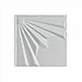 thumbnail image 3 of Fasade Art Deco Gloss White Ceiling Tile Sample, 12" x 12", random sample, no overlap, 3 of 3
