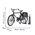 thumbnail image 2 of Funny Novelty Toy DIY Miniature Scale Model Kit for Kids Retro Finger Bike Assembly Toy - Unique Collectible for Children, 2 of 8