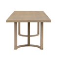 thumbnail image 4 of 95 Inch Solid Wood Dining Table, Large Farmhouse Conference Table, rustic wood table for Dining Room, Kitchen, Office, 4 of 8