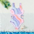 thumbnail image 1 of Teen Girl Bathing Suits One Piece Ruffle Sleeveless Toddler Bathing Suit 11-12 Years, 1 of 4